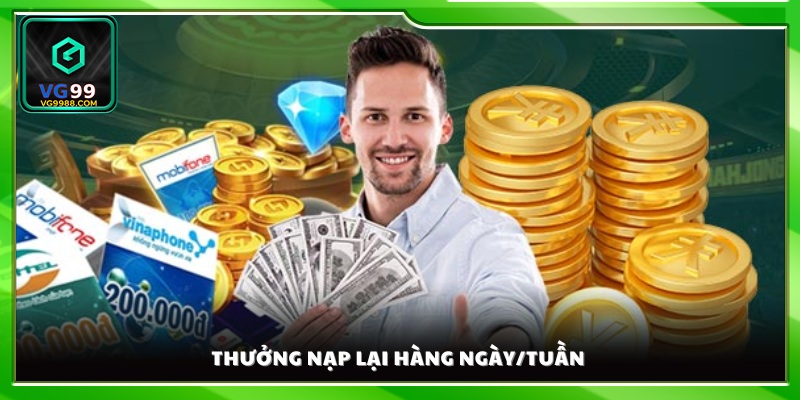 Chính sách hoàn thưởng định kỳ theo chu kỳ ngày và tuần